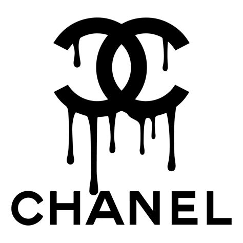 chanel drip svg